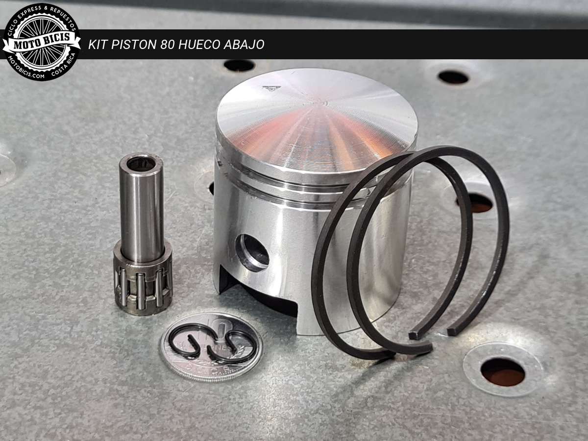 KIT PISTON 80 HUECO ABAJO 