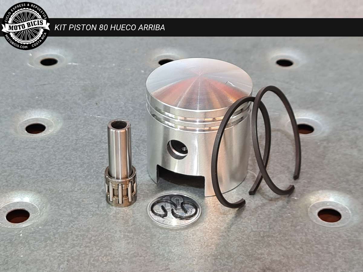 KIT PISTON 80 HUECO ARRIBA