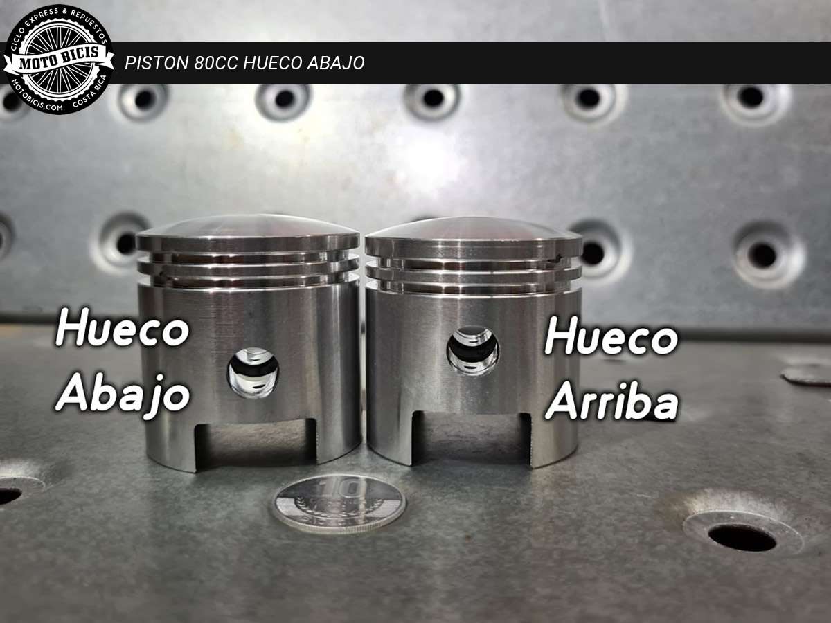 PISTON 80cc HUECO ABAJO