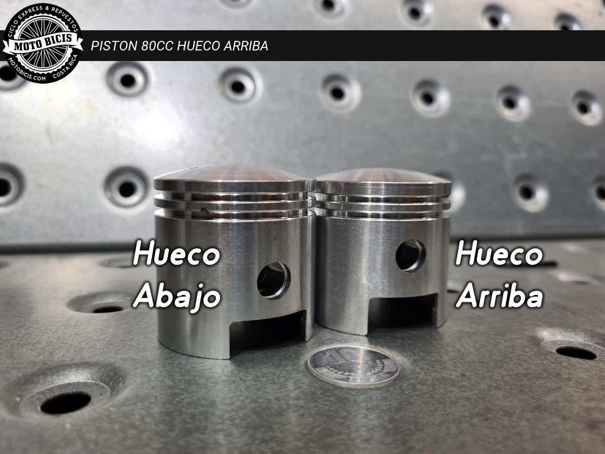 PISTON 80cc HUECO ARRIBA