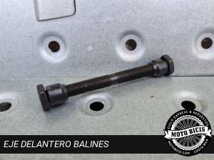 EJE DELANTERO BALINES para bicimoto