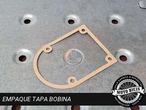 EMPAQUE TAPA BOBINA para bicimoto