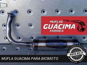 MUFLA GUACIMA PARA BICIMOTO para bicimoto