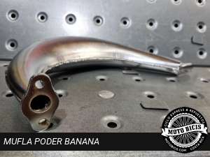 MUFLA PODER BANANA para bicimoto