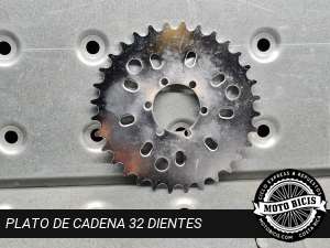 PLATO DE CADENA 32 DIENTES DE BICIMOTO