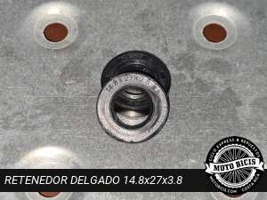 RETENEDOR DELGADO 14.8x27x3.8 para bicimoto