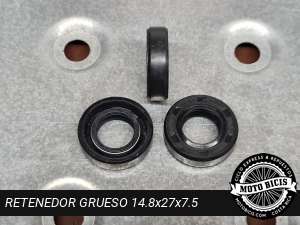 RETENEDOR GRUESO 14.8x27x7.5 para bicimoto