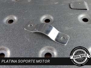 SOPORTE PLATINA MOTOR DE BICIMOTO